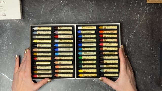 САМАЯ ДОРОГАЯ МАСЛЯНАЯ ПАСТЕЛЬ В МИРЕ // или почему я полюбила Sennelier: распаковка и обзор смотреть онлайн