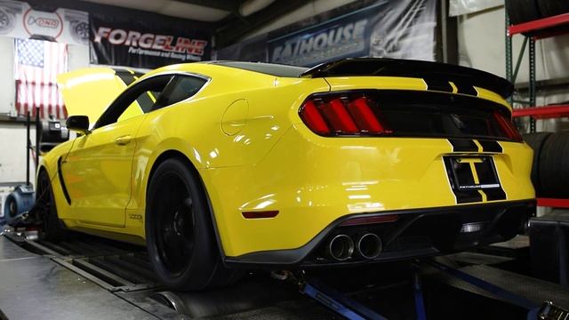 2018 Shelby GT350 1000R Twin Turbo Dyno Testing | 972 whp смотреть онлайн