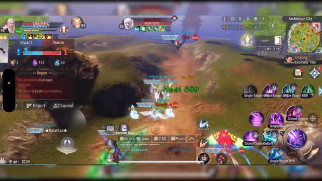 TW - US 65 - Impact VS Thieves - Soul Hunter PVP - Perfect World Mobile смотреть онлайн