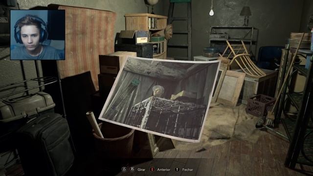 RESIDENT EVIL 7, #8 Encontrei A Chave Da Cobra/ Pegando Os 2 Cartões Magneticos - Nillo21.