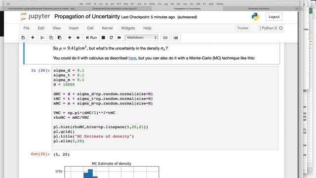 Monte-Carlo Propagation of Uncertainty смотреть онлайн