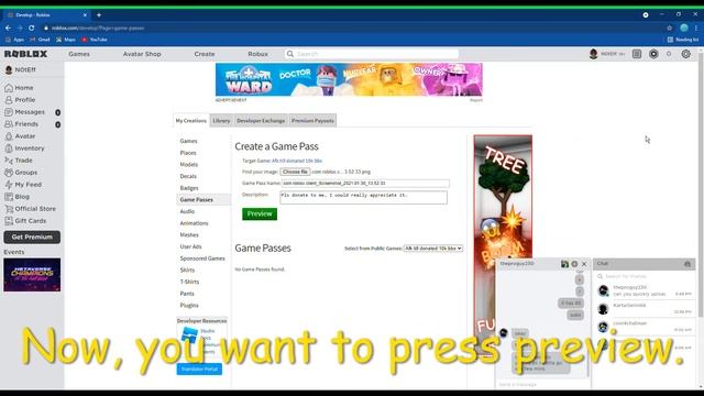How to create a gamepass on roblox (2021) смотреть онлайн