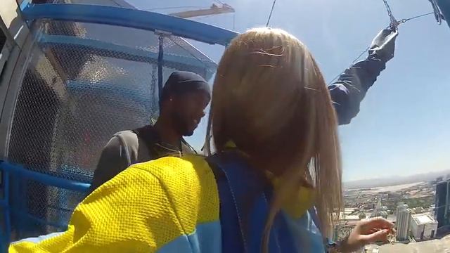 Прыжок с башни в Лас Вегасе