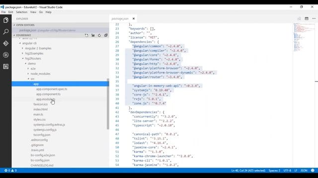 Angular 2 Routing Tutorial | AngularJS vs Angular 2 Router | Angular Training | Edureka смотреть онлайн