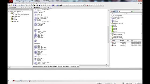 AVR Ассемблер. Урок 10. SPI. AVR Assembler. Lesson 10. SPI. смотреть онлайн