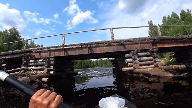 Карелия. Сплав по рекам Муезерка и Чирко-Кемь на пакрафте "Иволга". Часть 2 (Озёрная). смотреть онлайн