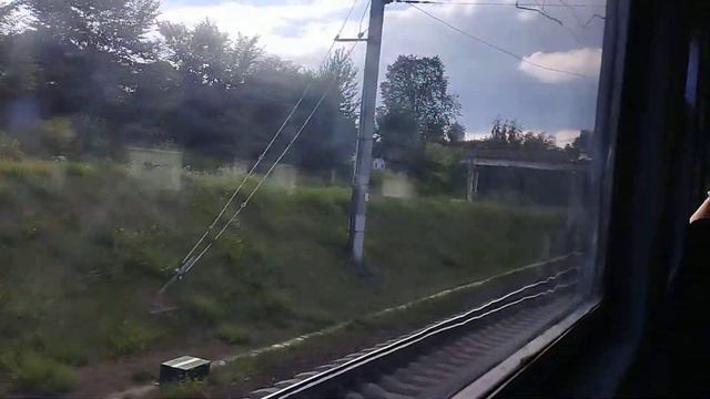 ПОЕЗДКА НА ЭР9Т-710 (БОРТ.71004) маршрут Минск-Молодечно