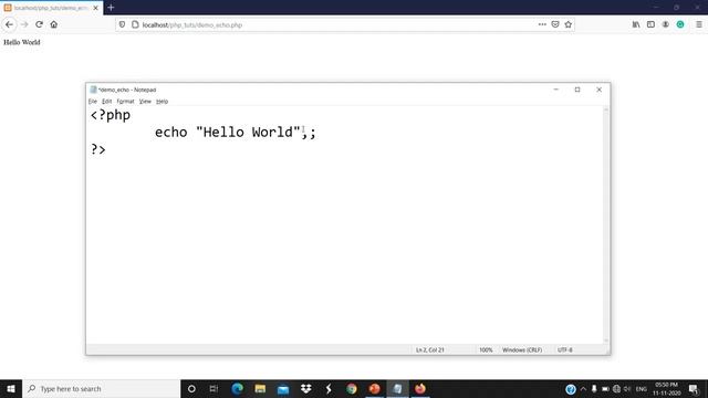 PHP P4: echo("Hello World"); CS Passionate смотреть онлайн