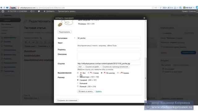 Создаём блог на WordPress. урок 3 смотреть онлайн