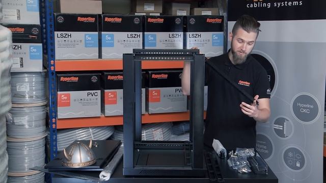 .K #17 Настенный 19" шкаф Hyperline. Так ли хорош шкаф от лидера российского рынка? смотреть онлайн