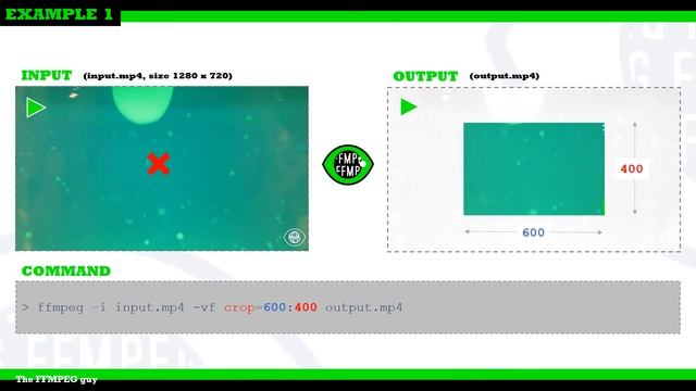 How to crop a video with FFMPEG | Cut out unwanted parts / sections #ffmpeg #TheFFMPEGGuy смотреть онлайн