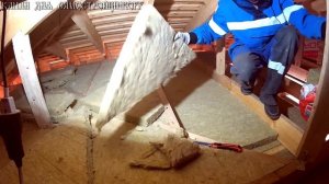 Утепление: Монтаж утеплителя в чердачное перекрытие своими руками. Лайфхак от Максима!!!