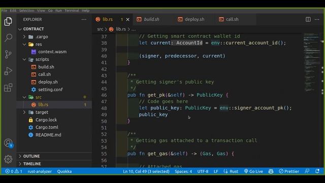 Day 6 - Smart Contract Guide: NEAR Blockchain Context (env module) смотреть онлайн