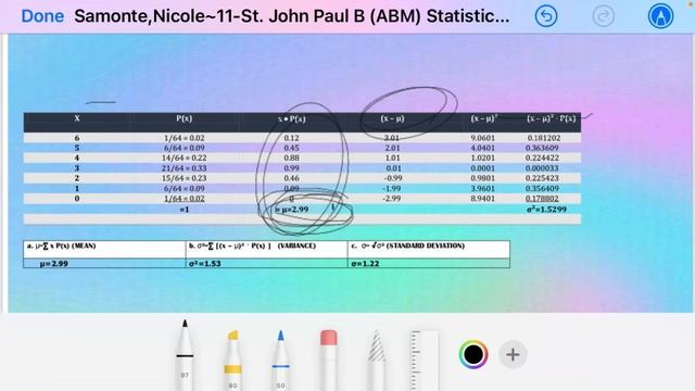 Report/Oral Work in Statistics and Probability смотреть онлайн