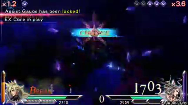 DISSIDIA 012 FINAL FANTASY CLOUD STRIFE VS CLOUD OF DARKNESS смотреть онлайн