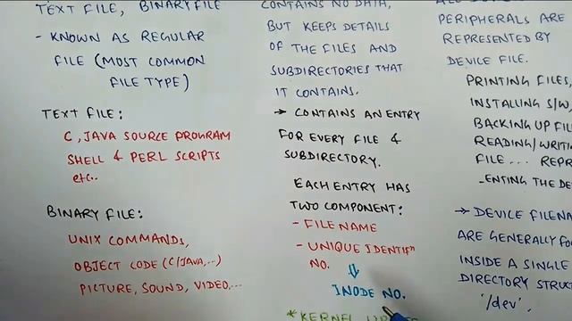 LECTURE- VI: File System | Ordinary, Directory and Device file | Unix file system смотреть онлайн