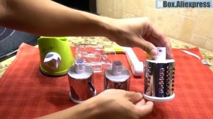«Терка Овощерезка» Многофункциональная ручная овощерезка с ALIEXPRESS! Терка для овощей.