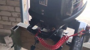 Первый запуск ЛОДОЧНОГО МОТОРА Toyama (тояма) 5.8 л.с.