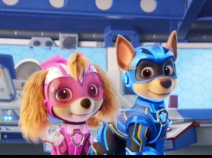 NWS98 ► Chase x Skye scenes in paw patrol the movie & mighty movie смотреть онлайн