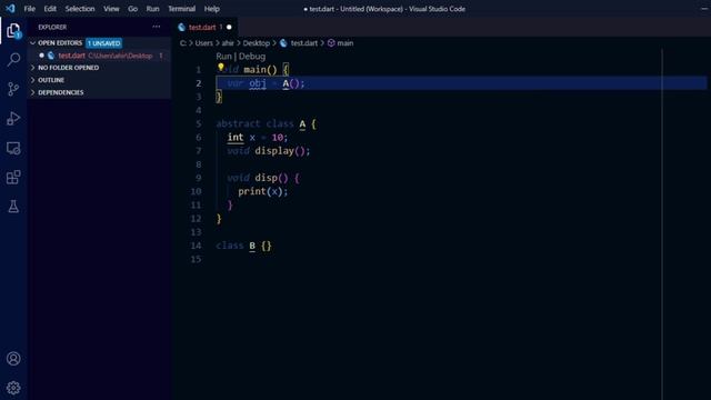 Abstract Class and Abstract Method in Dart | Dart Tutorial for Flutter | #57 | Hindi смотреть онлайн