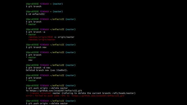 #GitHub Comandos de Git - Branching & Merging смотреть онлайн
