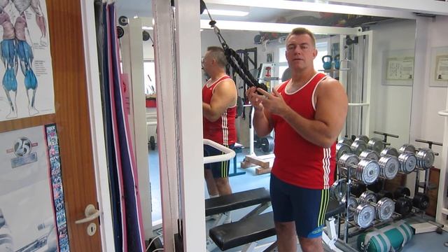 Triceps Rope Pushdown