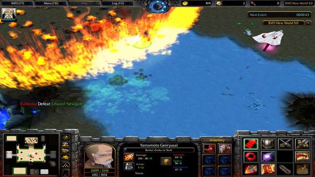 BVO New world 5.0 | Yamamoto Gameplay | Bleach Vs One Piece 5.0 Warcraft 3 Frozen Throne смотреть онлайн