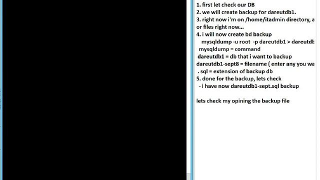 MySQL Backup & Restore in command line - Ubuntu/Linux смотреть онлайн