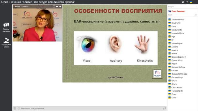 Юлия Ткаченко "Кризис, как ресурс для личного бренда". Алгоритмы успеха 21.03.2020 смотреть онлайн