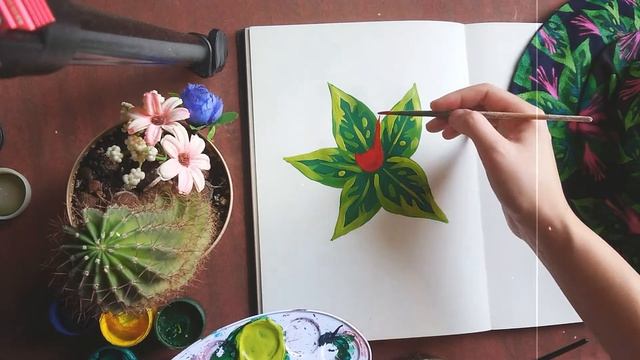 Рисунок на Панаме/ Paint Bucket Hat смотреть онлайн