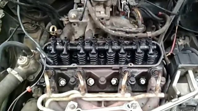 НАСТРОЙКА КЛАПАНОВ Форд Ескорт 8кл.1993 смотреть онлайн