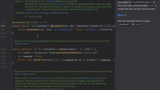 Kotlin - using chunked смотреть онлайн