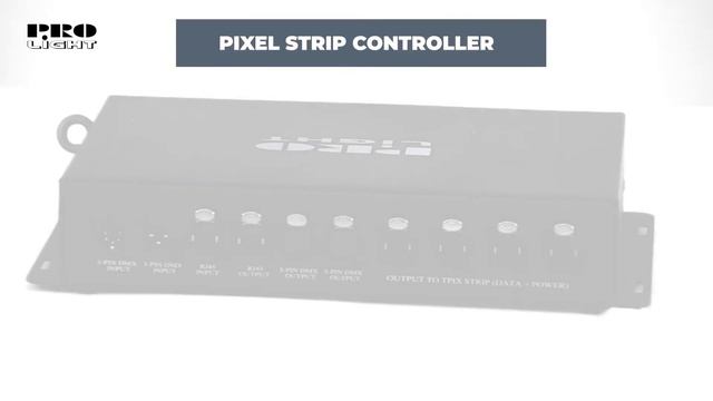 PRO LIGHT PIXEL STRIP CONTROLLER Controlador DMX / Art-Net para PIXEL STRIP 40 смотреть онлайн