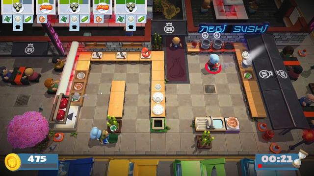 COCINERO EN OVERCOOKED 2| Overcooked 2 Gameplay español | Overcooked 2 Juego Gratis Epic Game смотреть онлайн