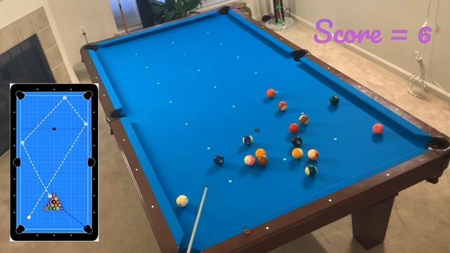 How many 3 rail kicks to make 8-ball in corner pocket? смотреть онлайн