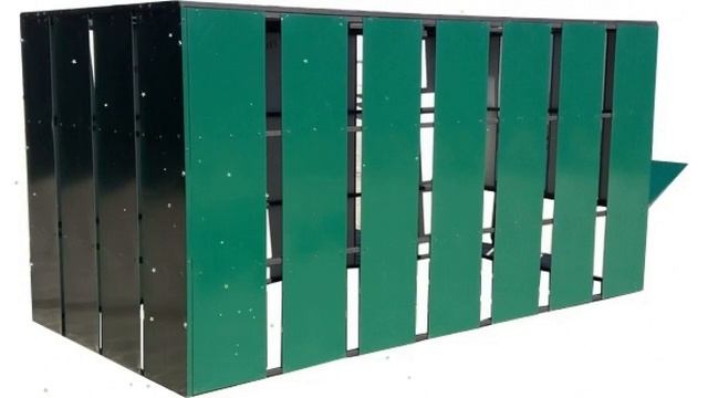 Полимерный компостер Мир 1х1м обзор АГС088 бренд Агросфера производитель Агросфера (Россия) смотреть онлайн