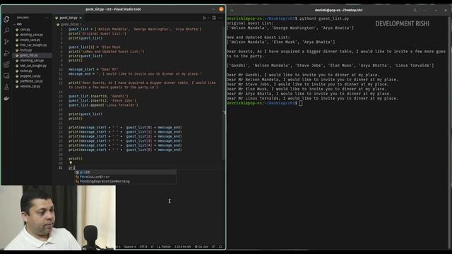 Exercise Solutions | Mastering Python | Chapter 3 | Part 05 смотреть онлайн