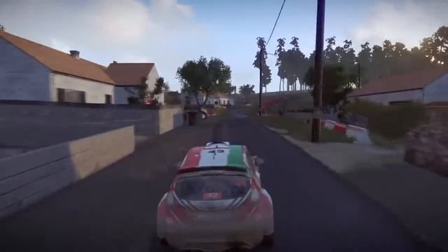 WRC 7 - Portugal - Ford Fiesta WRC 2 extérieur смотреть онлайн