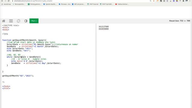 #25 - Php - Backend pentru construirea unui calendar смотреть онлайн