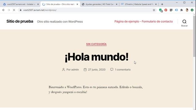 Instalando el plugin W3 Total Cache en WordPress смотреть онлайн
