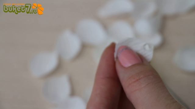 Маленькие цветы из гофрированной бумаги для декора ☆ Small crepe paper flowers for decor ☆ Diy смотреть онлайн