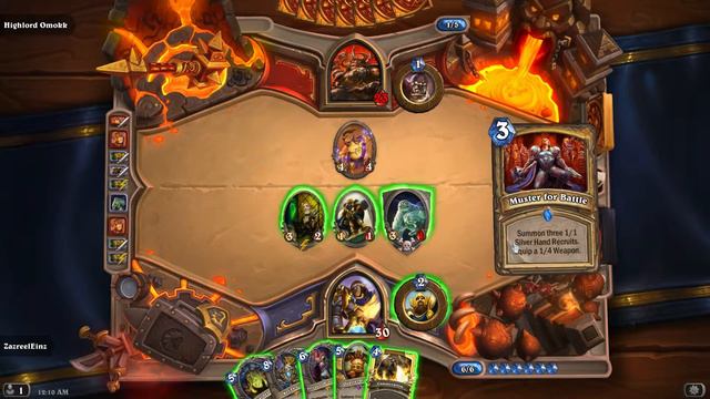 Hearthstone - Blackrock Mountain - Highlord Omokk (Normal) смотреть онлайн