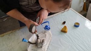 Форд Маверик 3.0 (Ford Maverick) Ремонт ГУР. Ремонт штуцера. И еще пара хитростей, в конце видео.