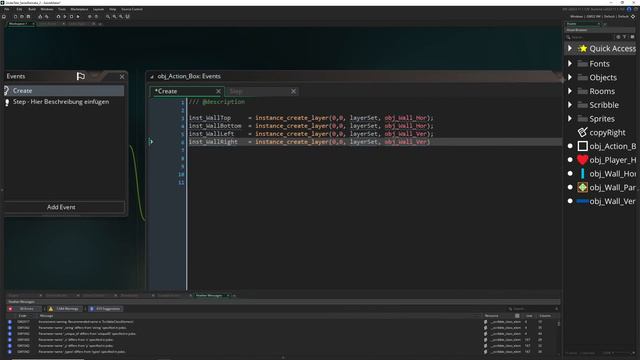 Create bounding walls for the player [#2 Remake Undertale in GameMaker ] смотреть онлайн