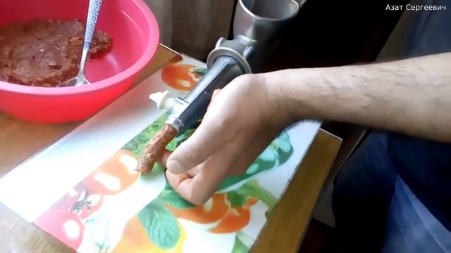 Охотничьи ГОВЯЖЬИ сыровяленые КОЛБАСКИ к ПИВУ по эксклюзивному рецепту (Без коптилки и без кишок) смотреть онлайн