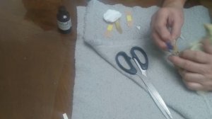 Цыплёнок сломал лапу. Как наложить шину.