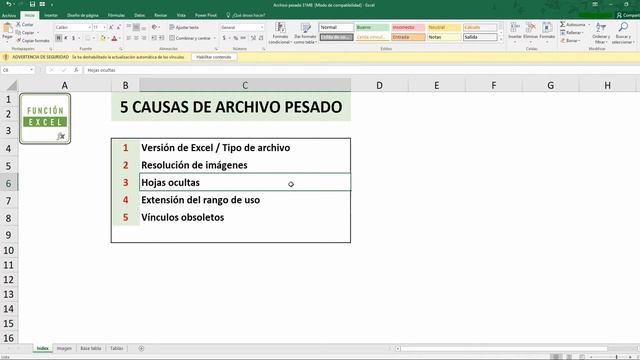 Cómo REDUCIR AL MÍNIMO el PESO de un ARCHIVO Excel смотреть онлайн