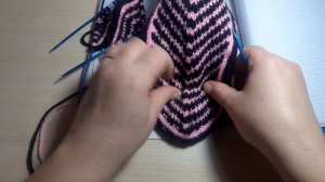 #джурабы Джурабы-Cледки вязаные спицами, размер 38-39. Жаккардовый узор. Подробный мастер класс.