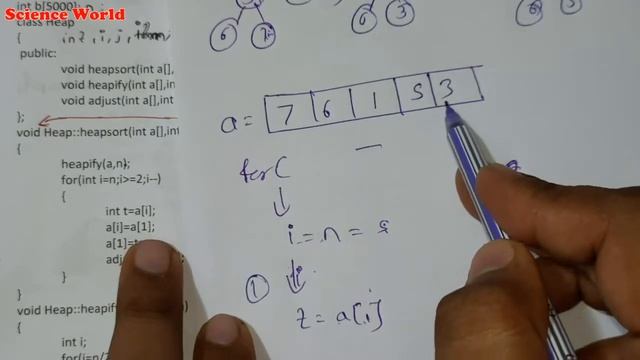 Max Min Heap Insert and Heapify Animated Working | How Max Heap Works смотреть онлайн