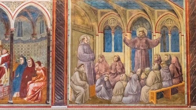 Le Storie di S Francesco di Giotto, Basilica Superiore di Assisi смотреть онлайн